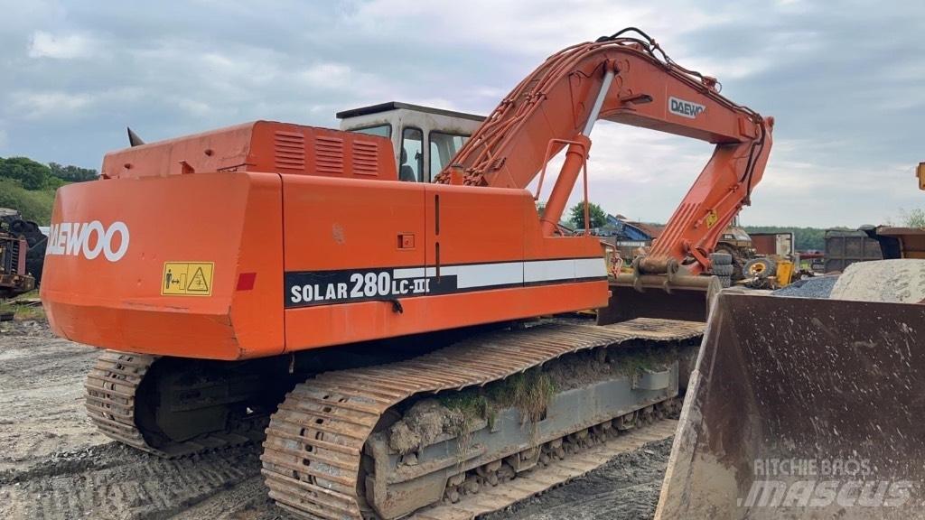 Daewoo Solar 280 III Bageri guseničari