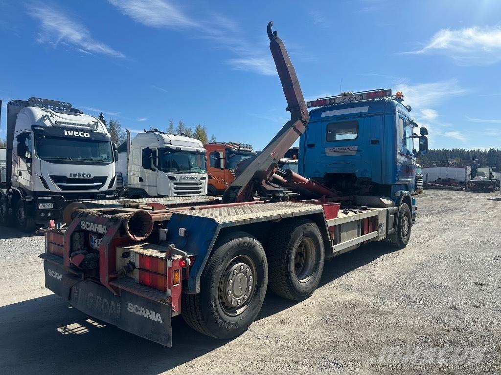 Scania R500 6x2*4 Rol kiper kamioni sa kukom za podizanje tereta