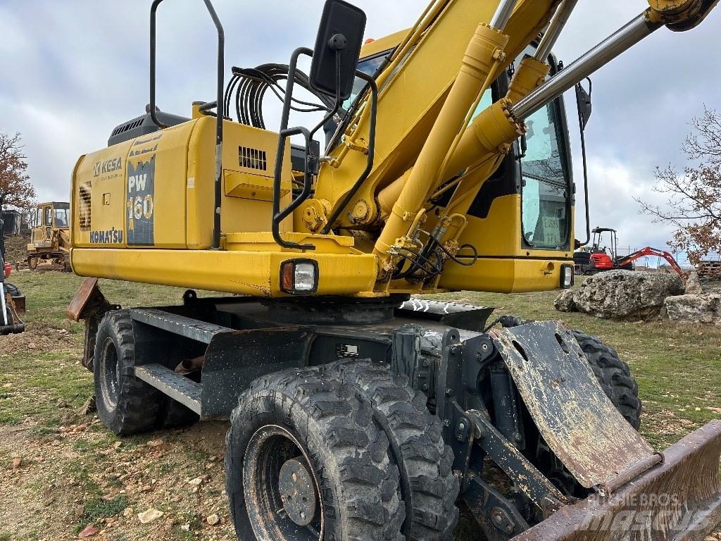 Komatsu PW 160-7E0 Bageri točkaši