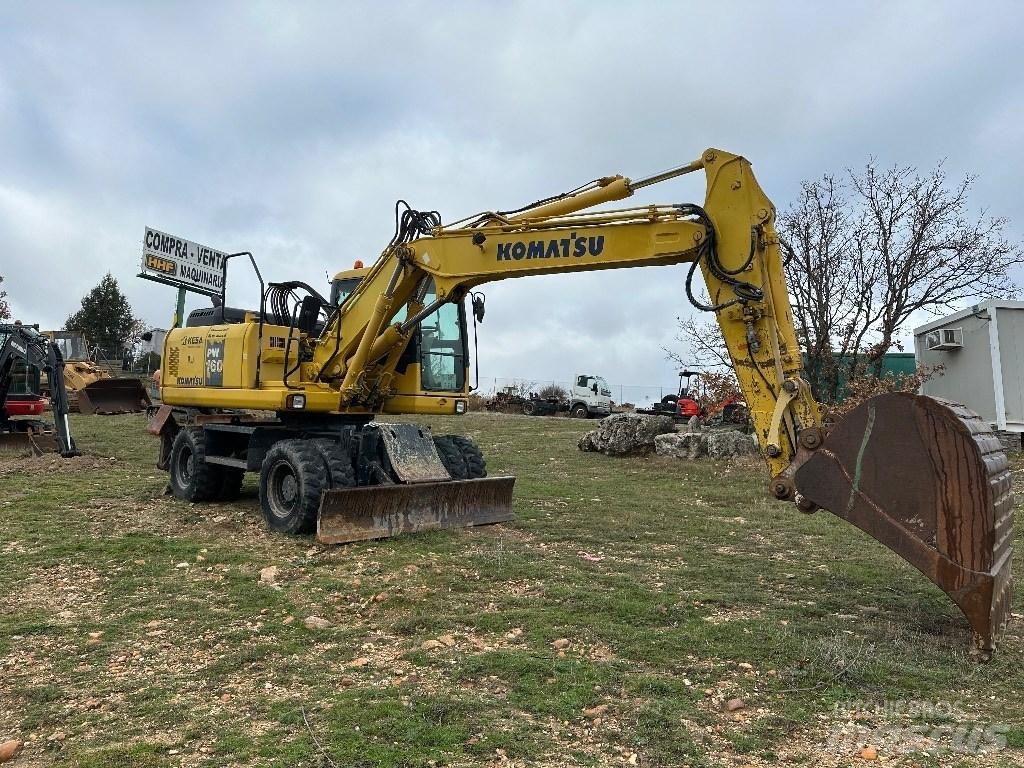 Komatsu PW 160-7E0 Bageri točkaši