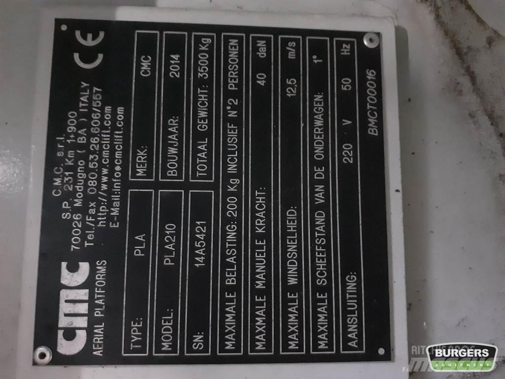 CMC PLA 210 Teleskopske podizne platforme