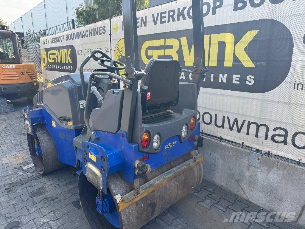 Hamm HD 12 VV Valjci sa duplim bubnjem
