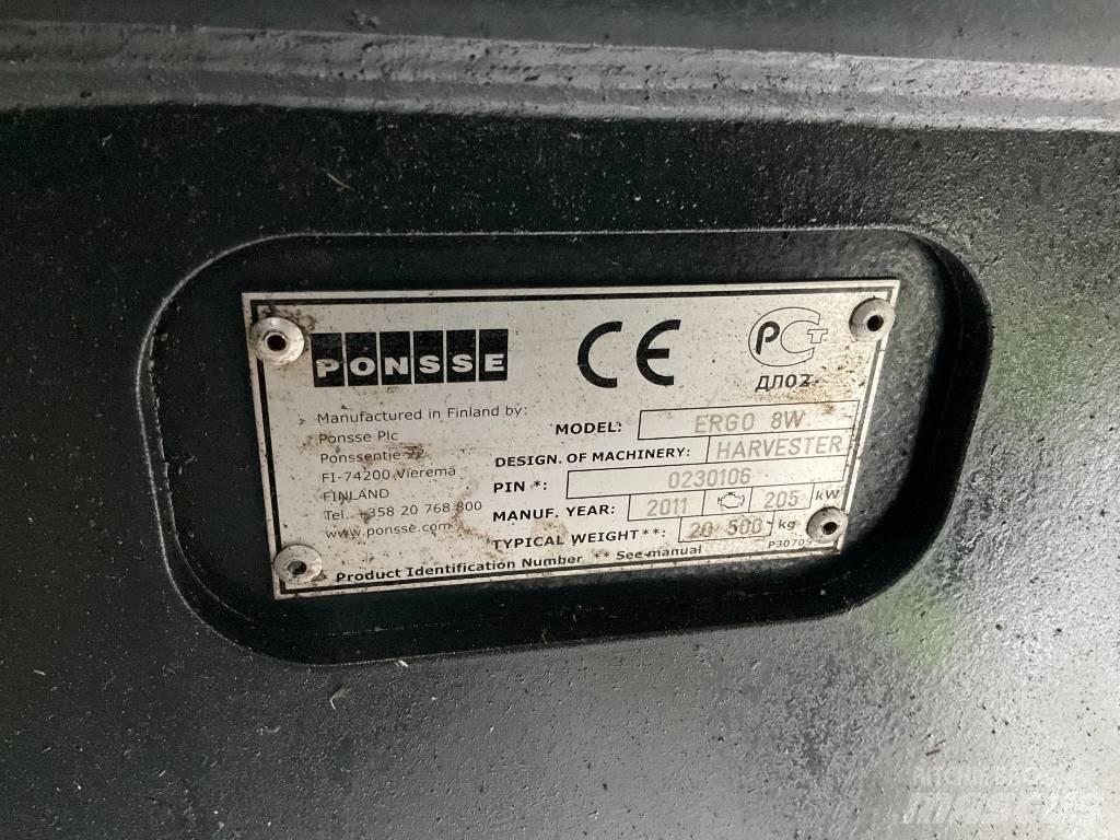 Ponsse ERGO 8W Harversteri