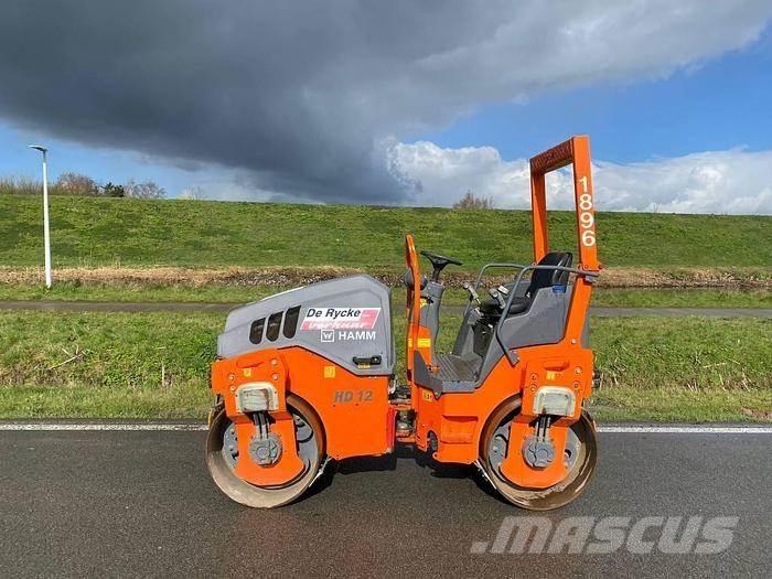 Hamm HD12VV Valjci sa duplim bubnjem