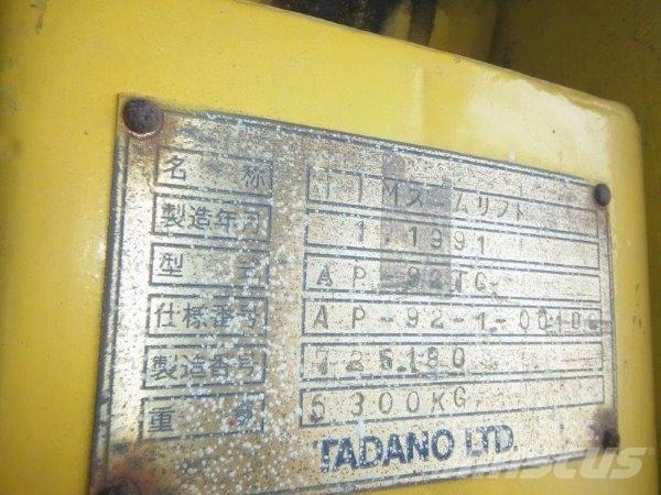 TADANO AP-92TG Zglobne podizne platforme