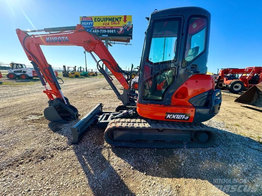 Kubota KX 121-3 Bageri guseničari