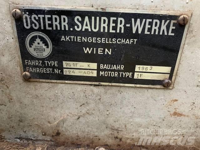 Saurer 7G1F-K Kiperi kamioni