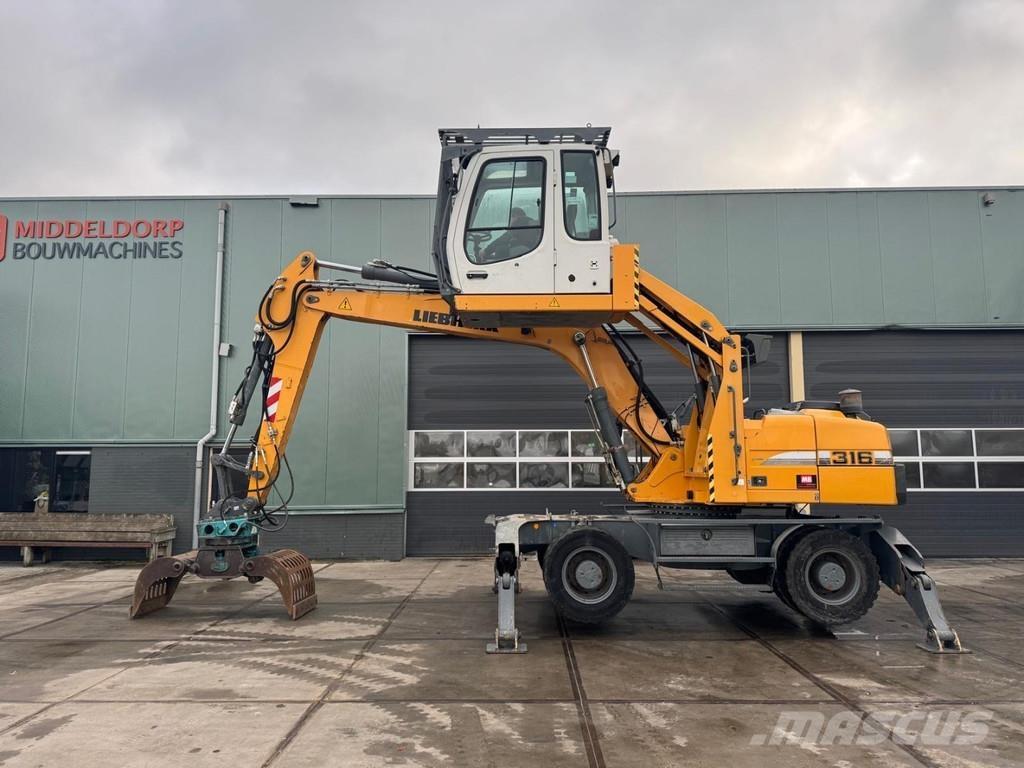 Liebherr A 316 Bageri za prenos primarnih/sekundarnih sirovina