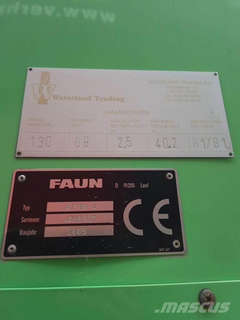 Faun ATF 60-4 Polovne dizalice za sve terene