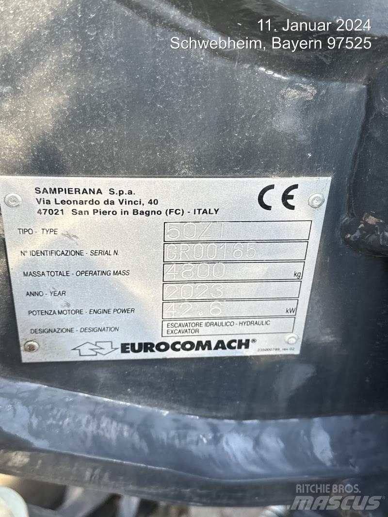 Eurocomach 50ZT Mini bageri < 7t