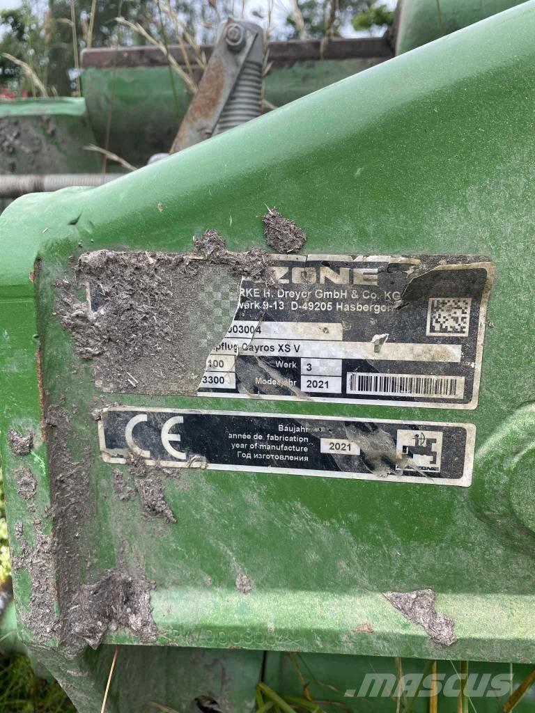 Amazone Cayros XS V Plugovi obrtači