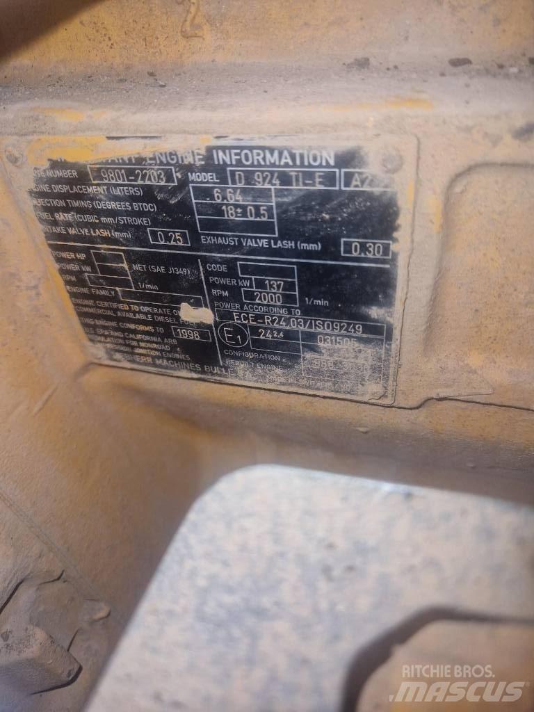 Liebherr D924Tie A2 Motori za građevinarstvo