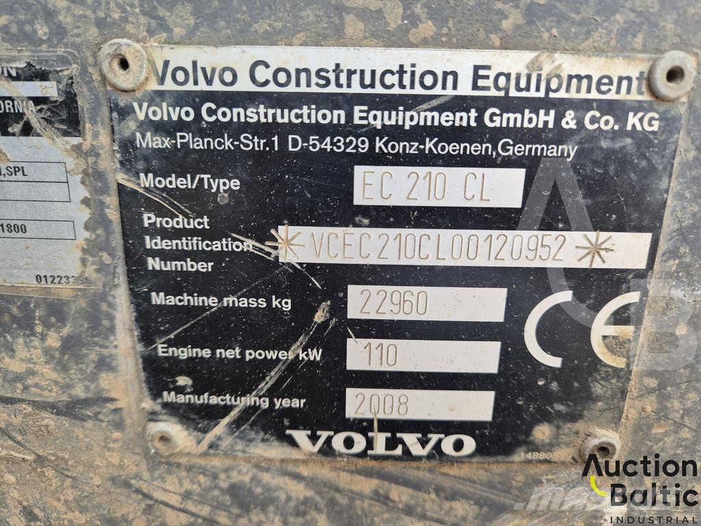Volvo EC 210 C L Bageri guseničari