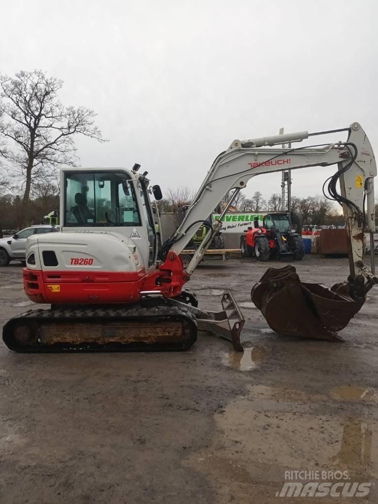 Takeuchi TB 260 Mini bageri < 7t