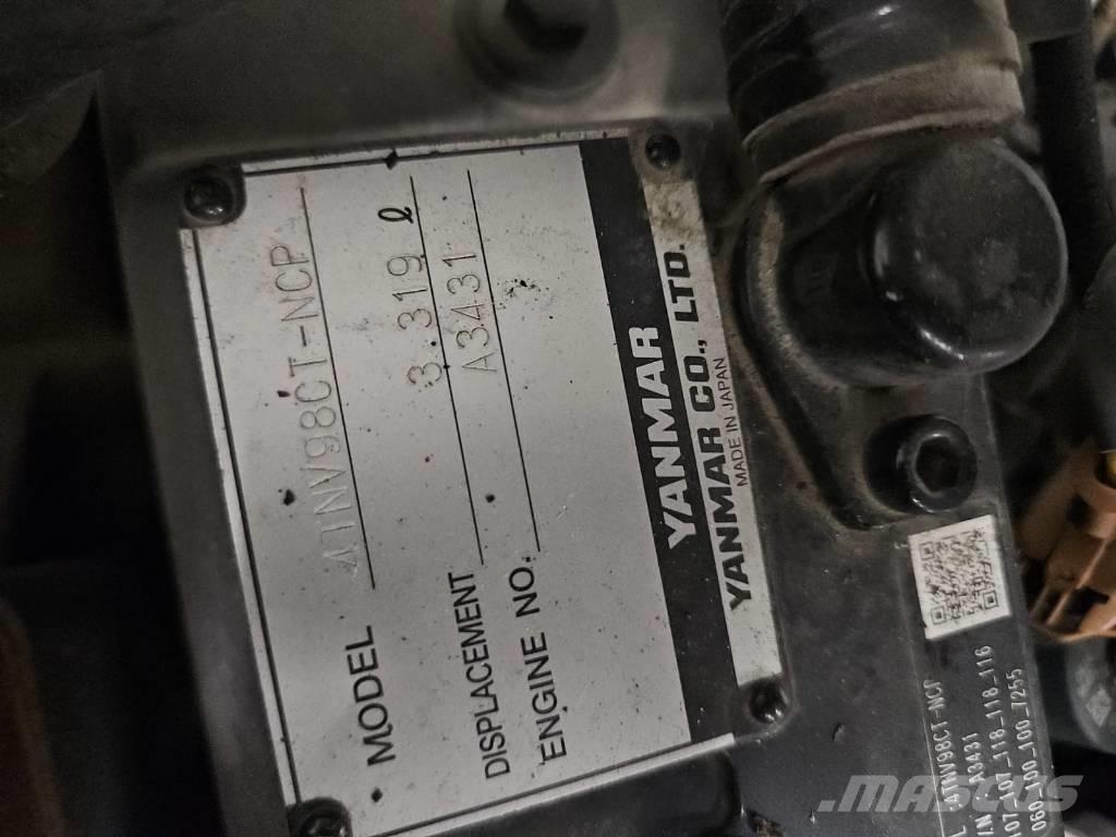 Yanmar 4TNV98CT Motori za građevinarstvo