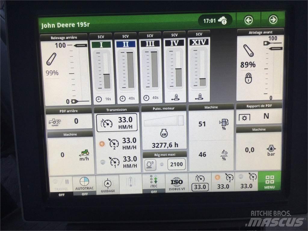 John Deere 6195R Traktori