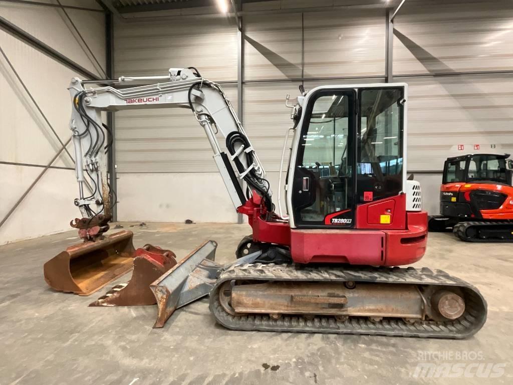 Takeuchi TB 280 FR Midi bageri 7t – 12t