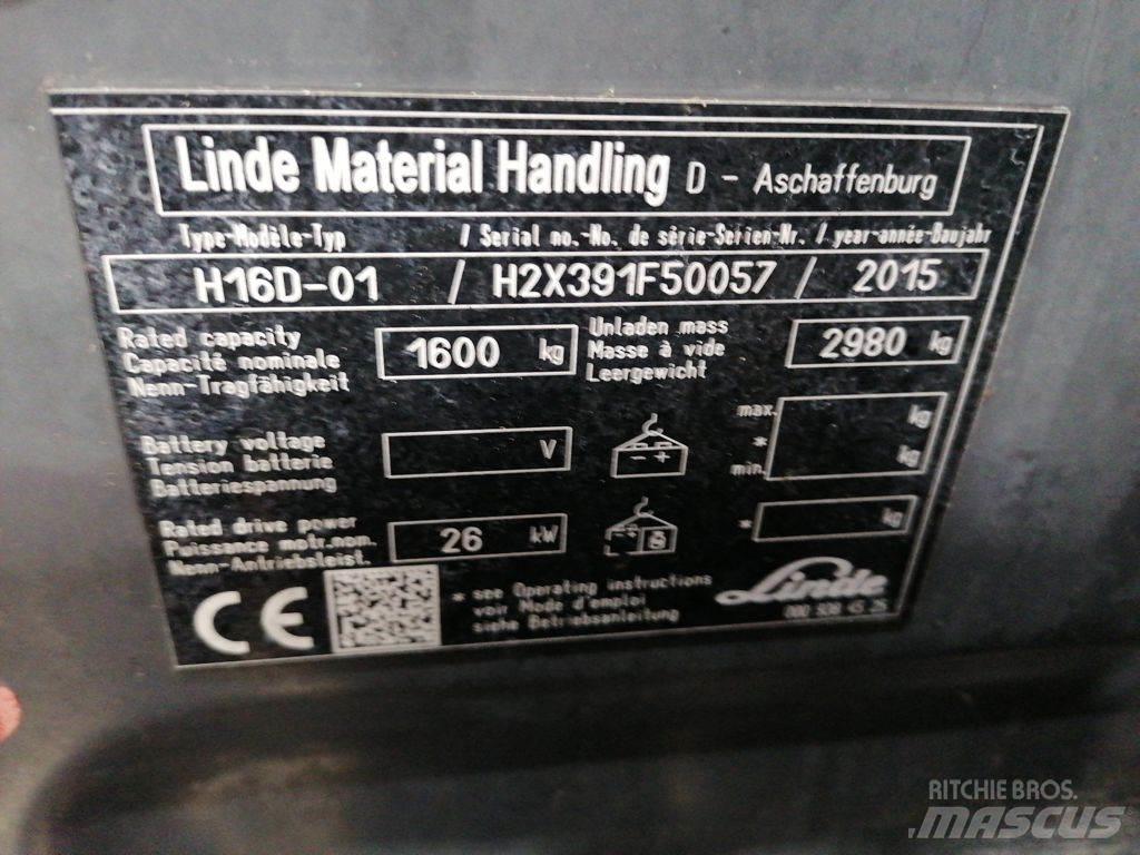 Linde H16D-01 Dizelski viljuškari