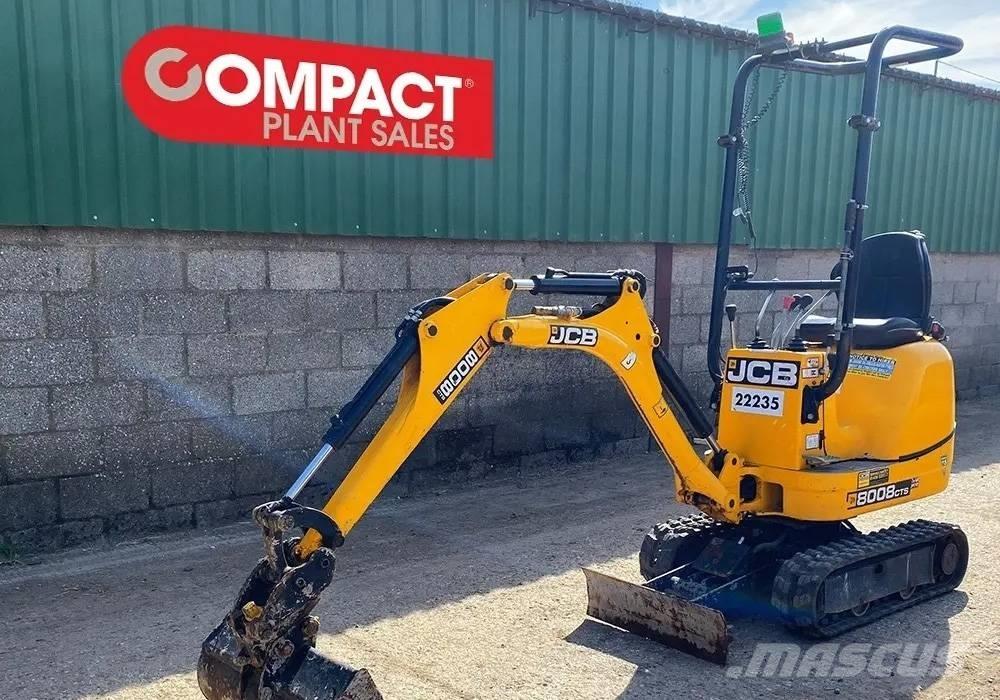 JCB 8008 Mini bageri < 7t