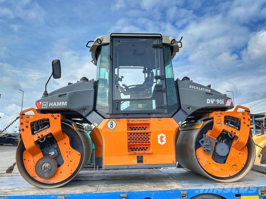 Hamm DV+ 90i VO-S Valjci sa duplim bubnjem