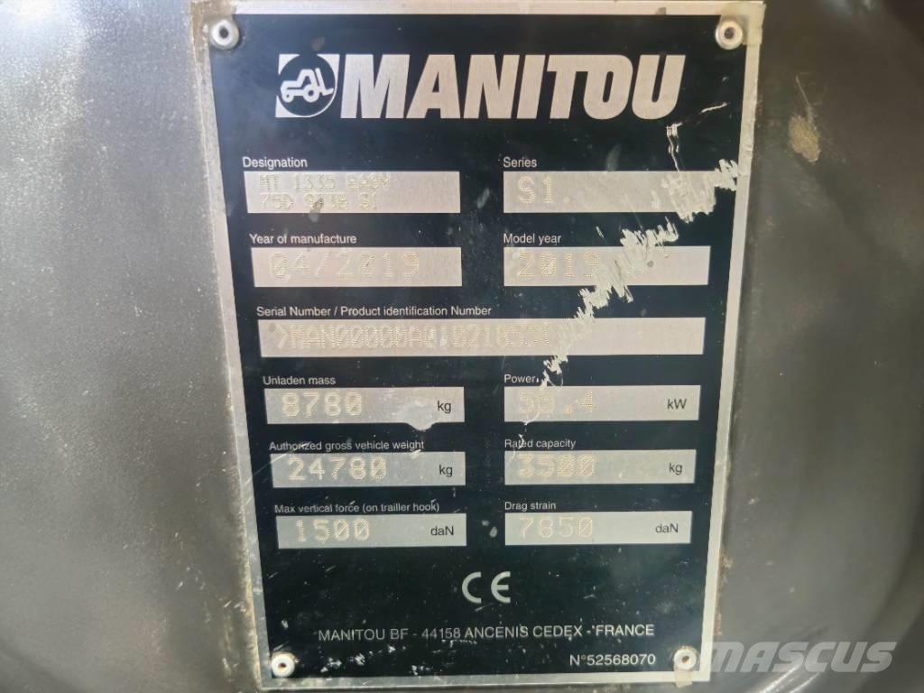Manitou MT 1335 Teleskopski viljuškari