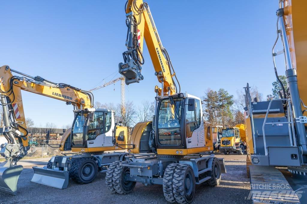 Liebherr A 916C Bageri točkaši