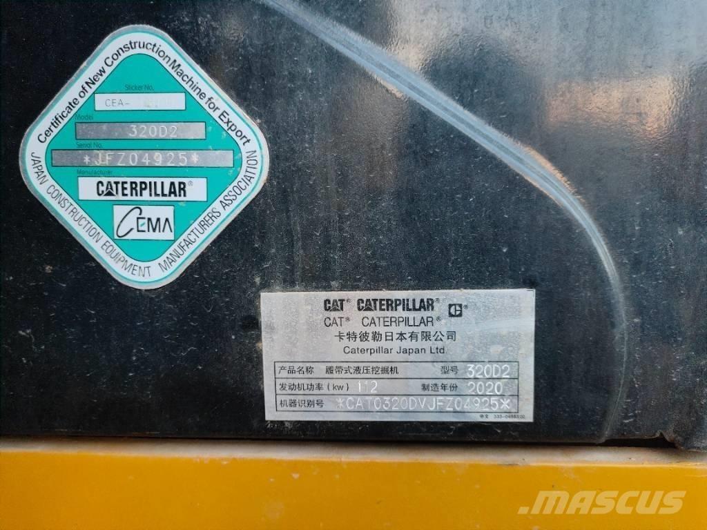 CAT 320D2 Bageri guseničari
