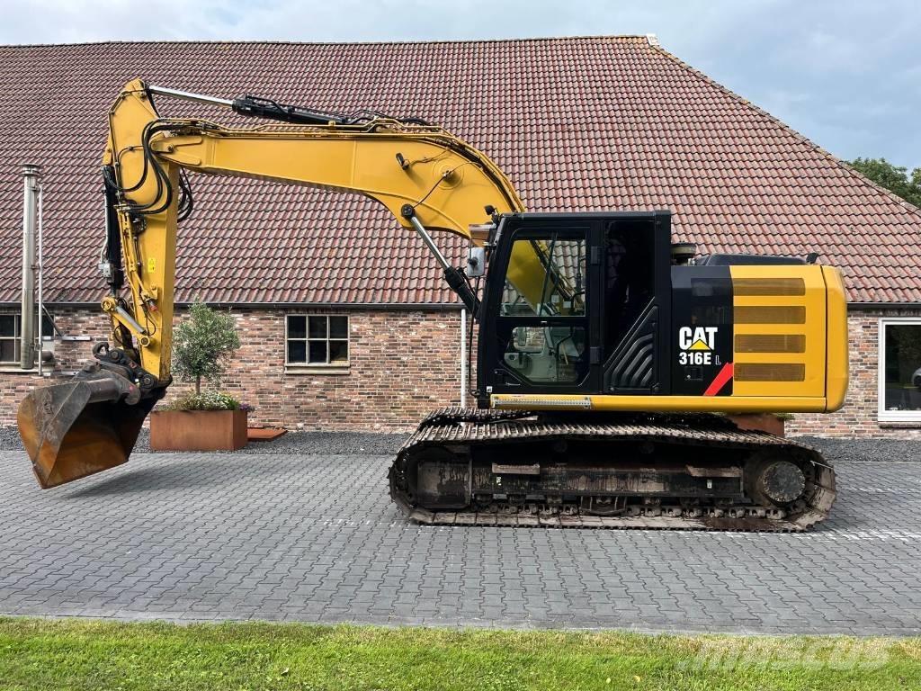 CAT 316 EL Bageri guseničari