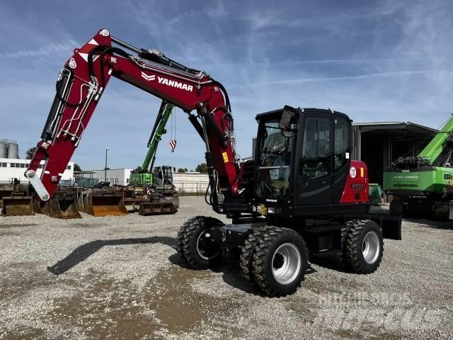 Yanmar B 95W Bageri točkaši