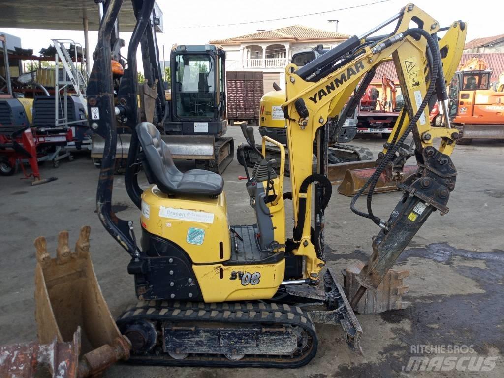 Yanmar SV08-1C Mini bageri < 7t