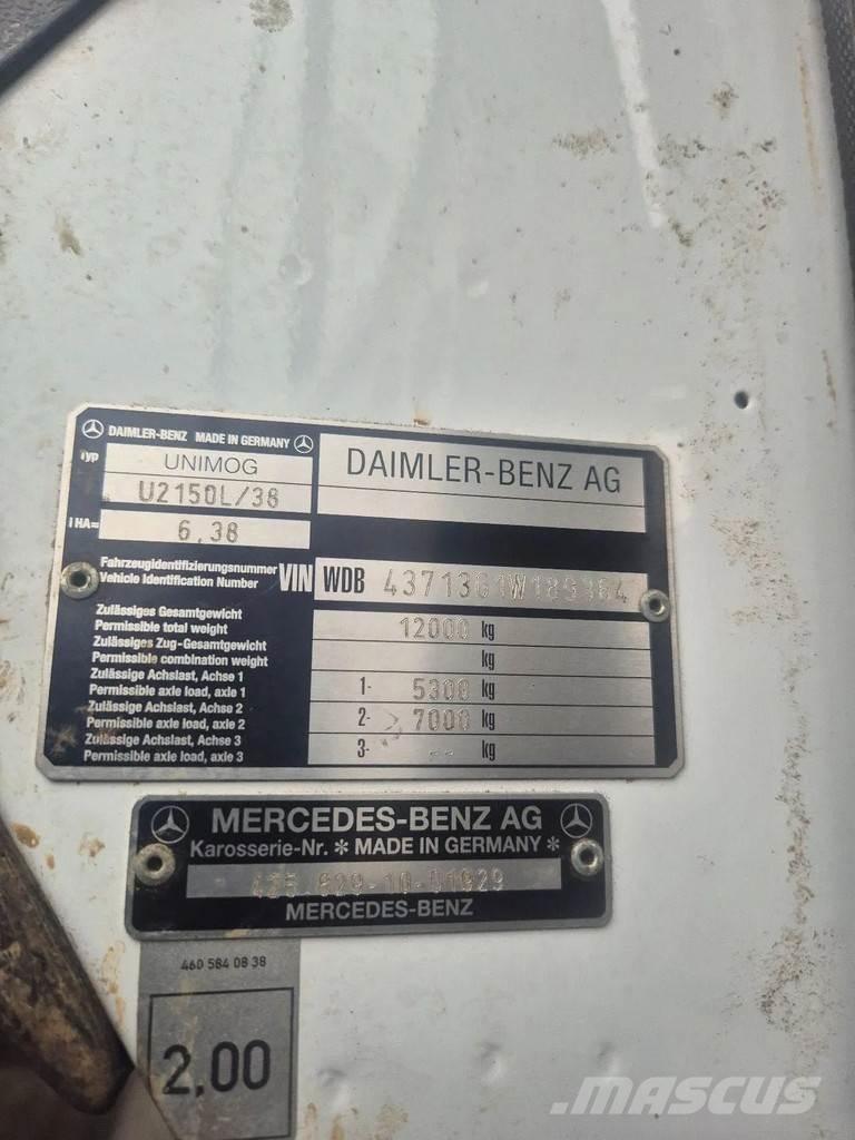 Unimog u 2150l38 Terenske bušilice