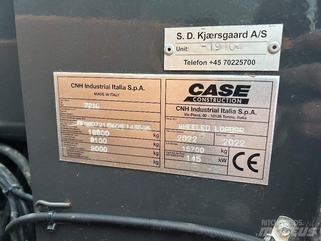 CASE 721G Utovarivači na točkove