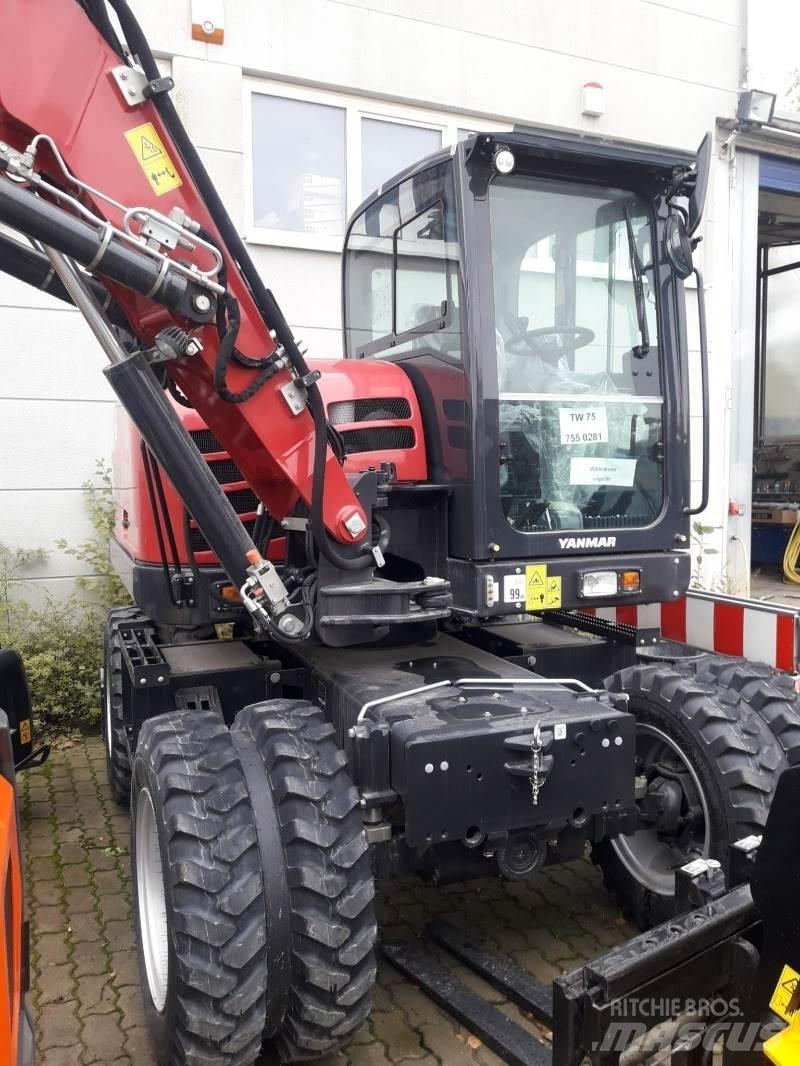Yanmar B75W Bageri točkaši