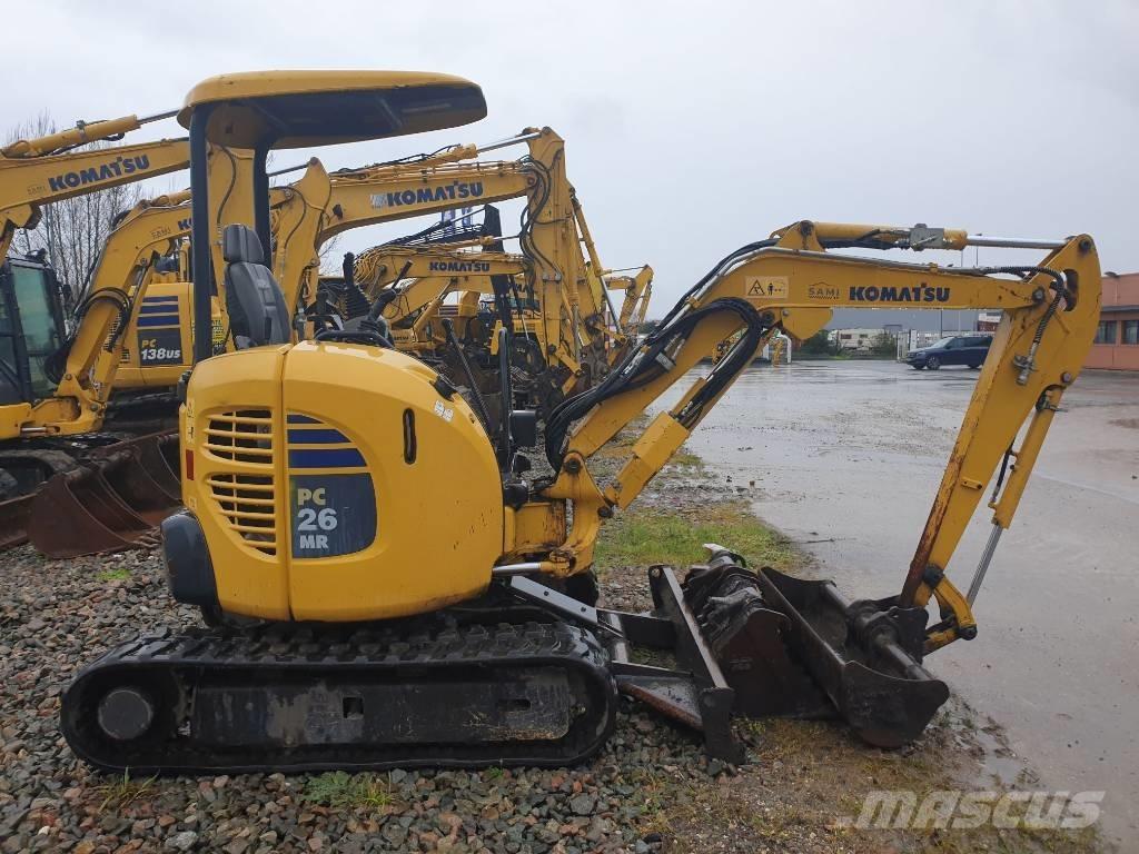 Komatsu PC26MR-3 Mini bageri < 7t