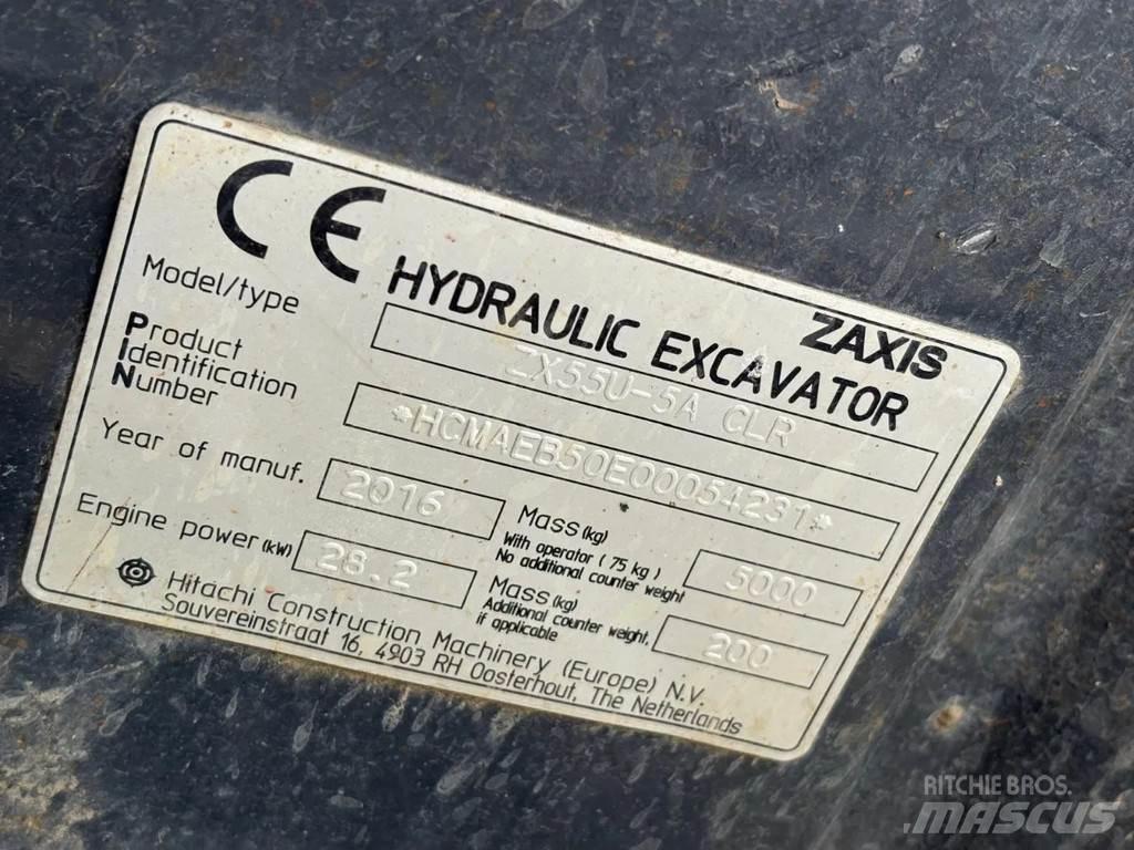 Hitachi ZX55U-5A Mini bageri < 7t