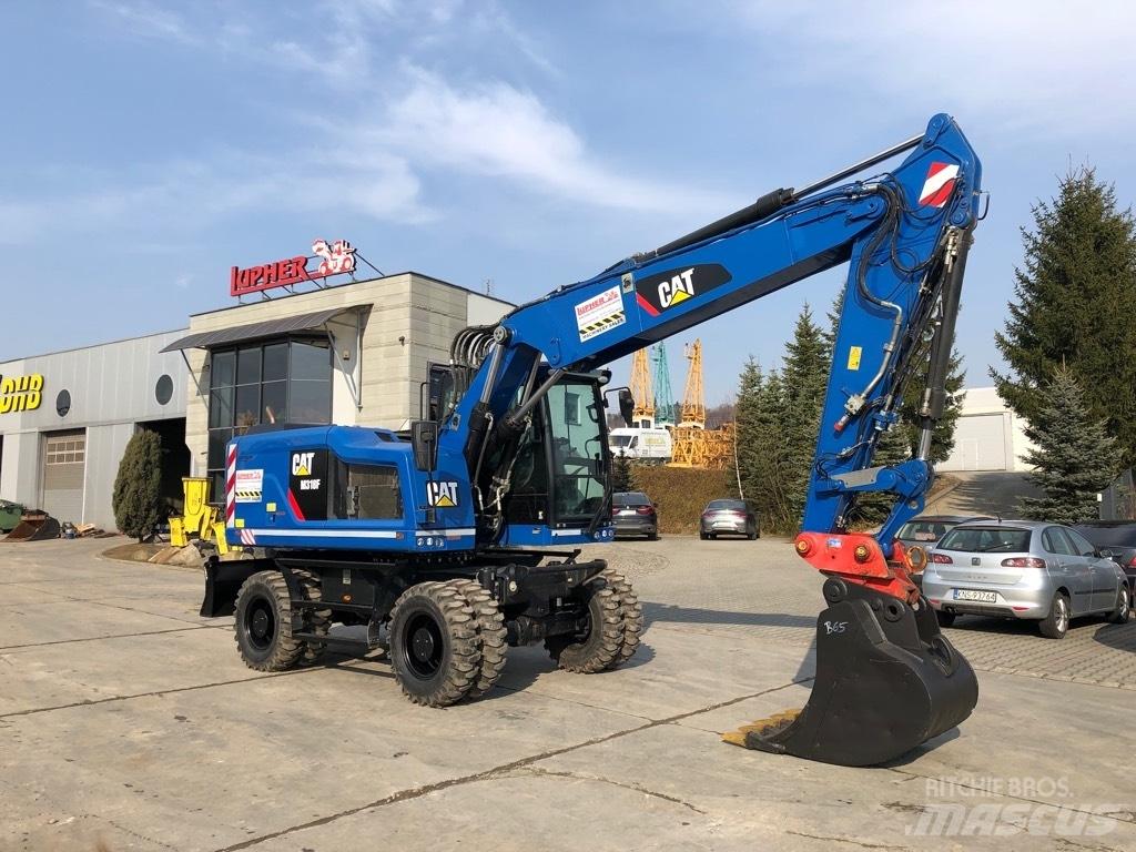 CAT M 318 F Bageri točkaši