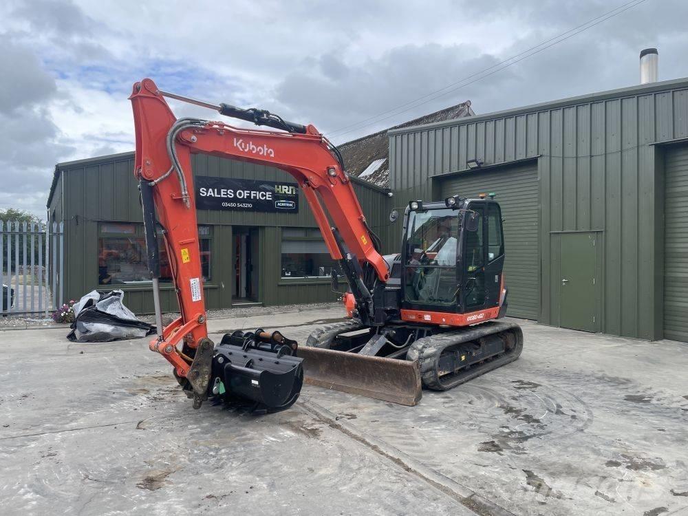 Kubota KX 080-4 Midi bageri 7t – 12t