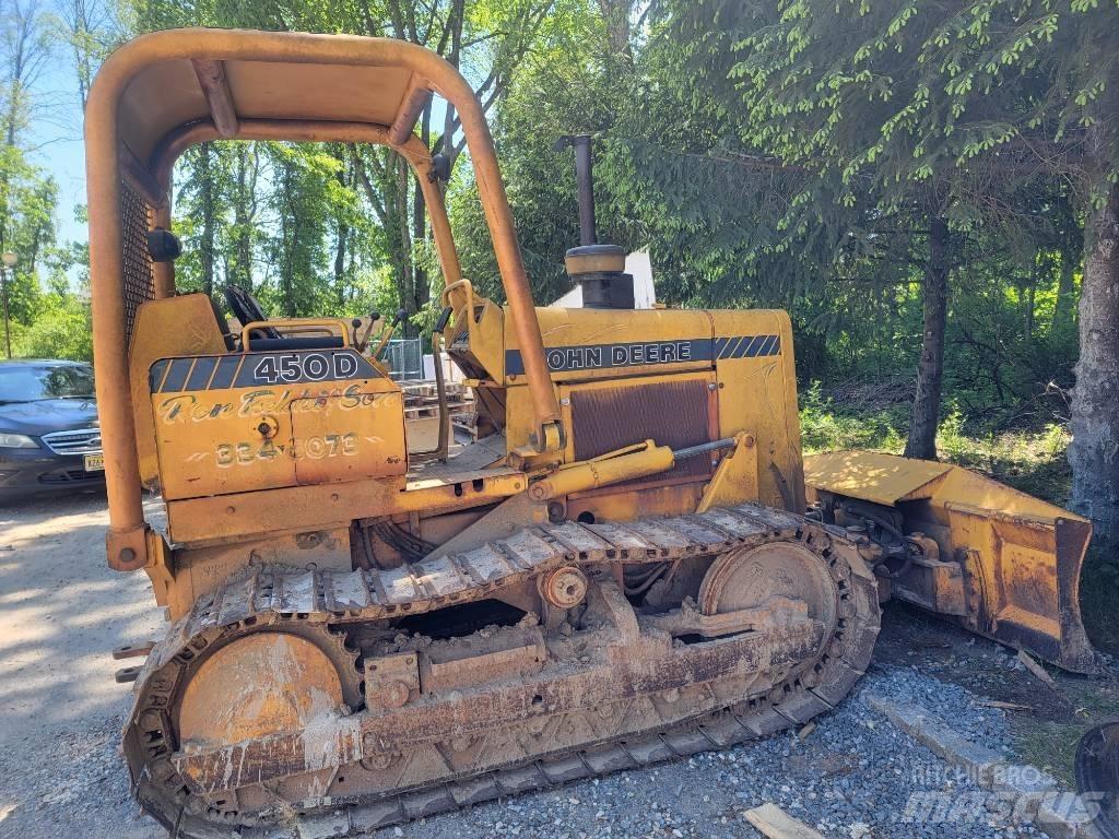 John Deere 450 D Bageri guseničari