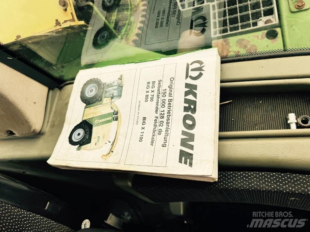 Krone Big X 850 Mašine za stočnu hranu sa sopstvenim pogonom