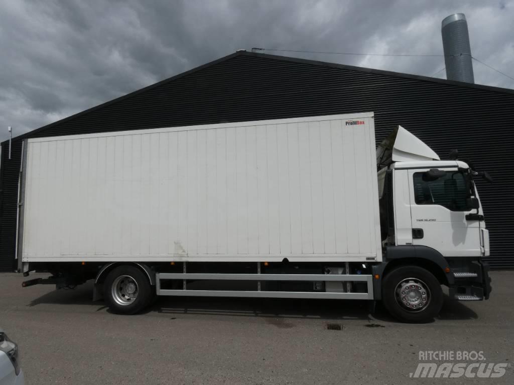 MAN TGM 18.290 Sanduk kamioni