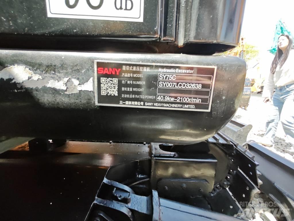 Sany SY 75 C pro Bageri guseničari