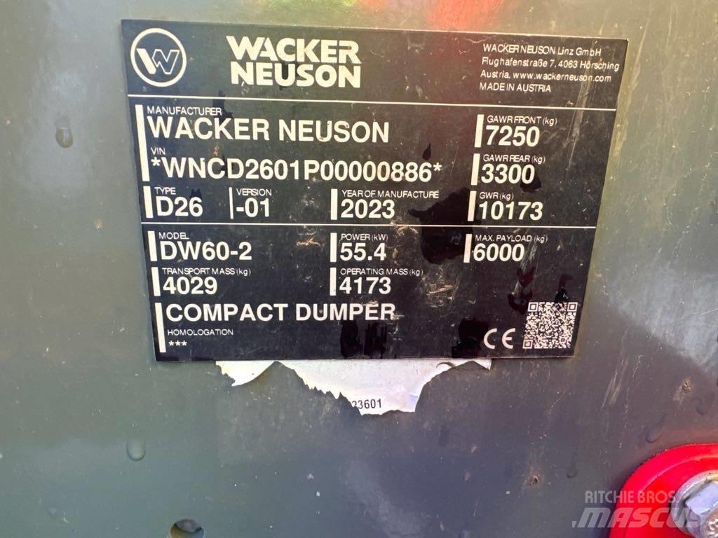 Wacker Neuson DW60-2 Damperi za gradilište