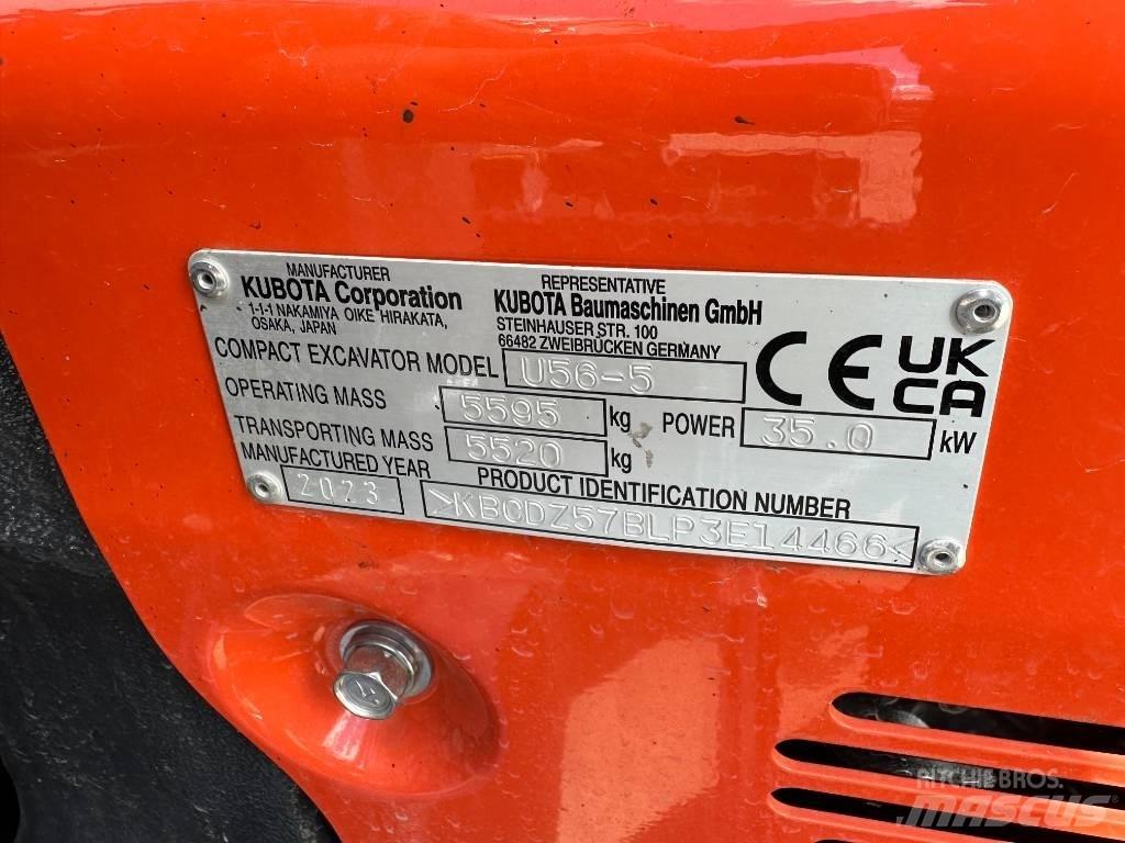 Kubota U 56-5 Mini bageri < 7t