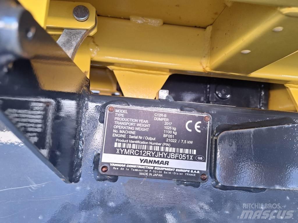 Yanmar C 12 R-B Damperi na gusenice