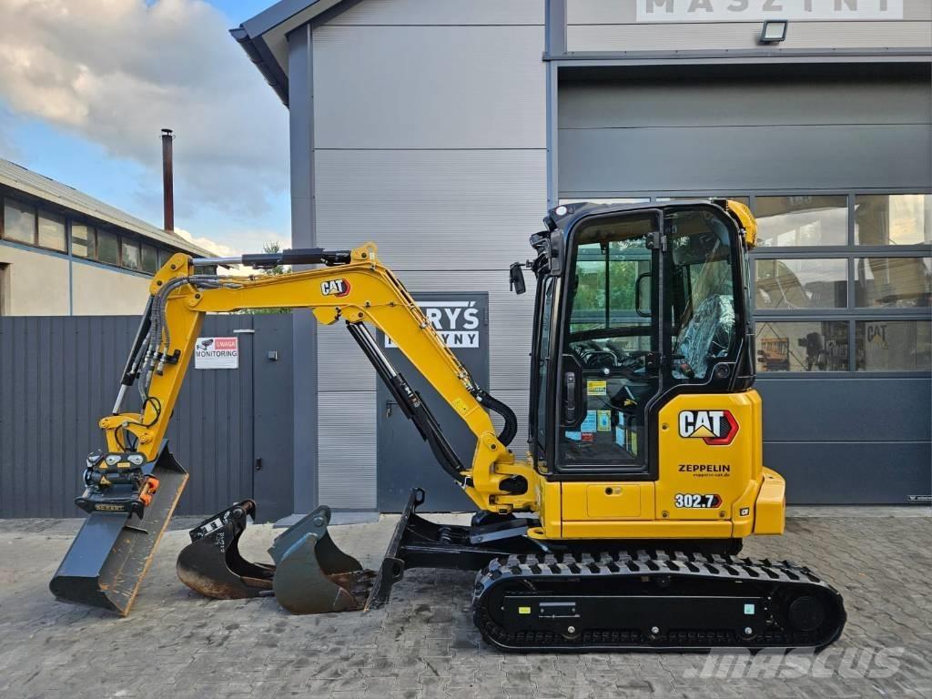 CAT 302.7 CR Mini bageri < 7t