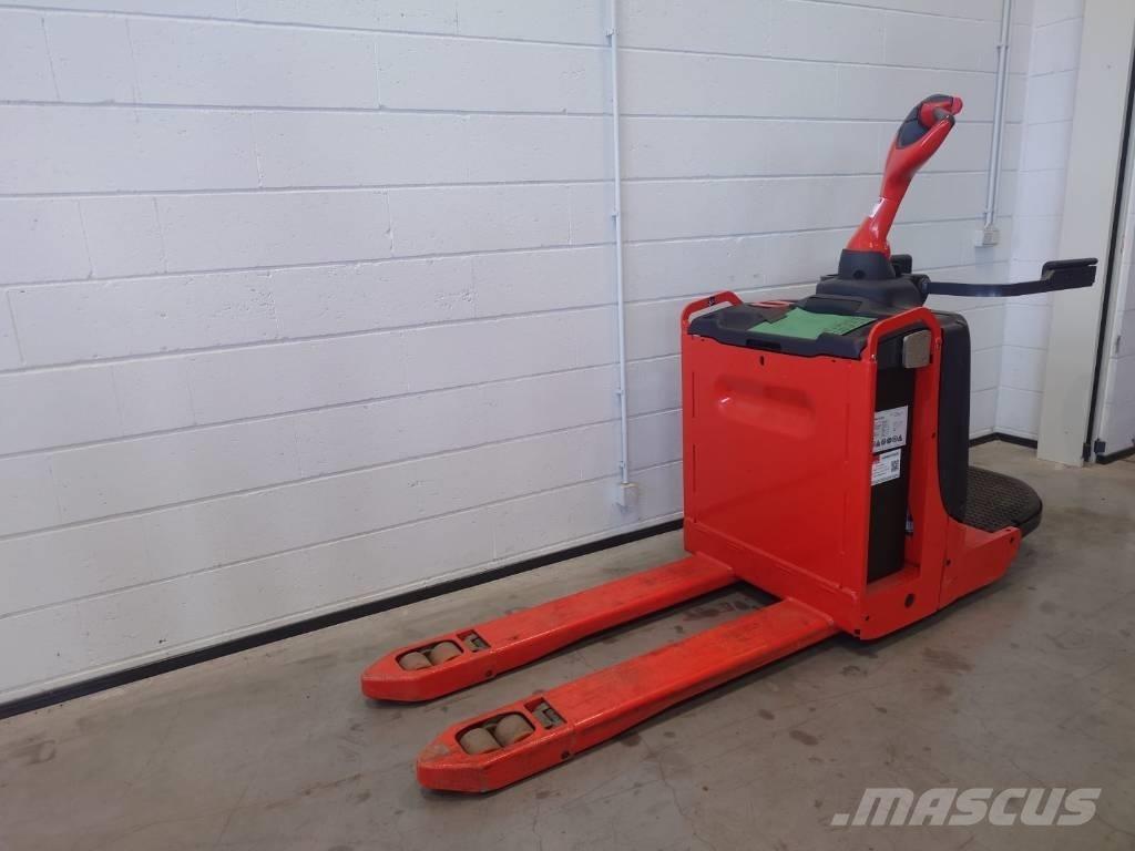 Linde T16P/1151-02 Nisko podizni električni viljuškar sa stajalištom