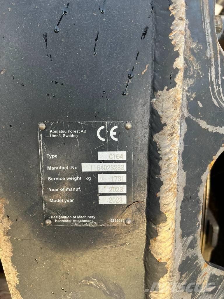 Komatsu C 164 Glave za kombajne