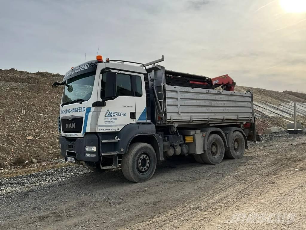 MAN TGS 33.480 BB Kiperi kamioni