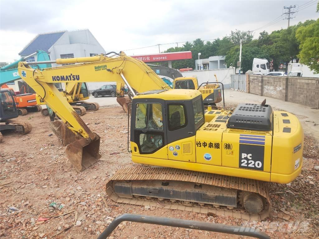 Komatsu PC220-7 Bageri guseničari
