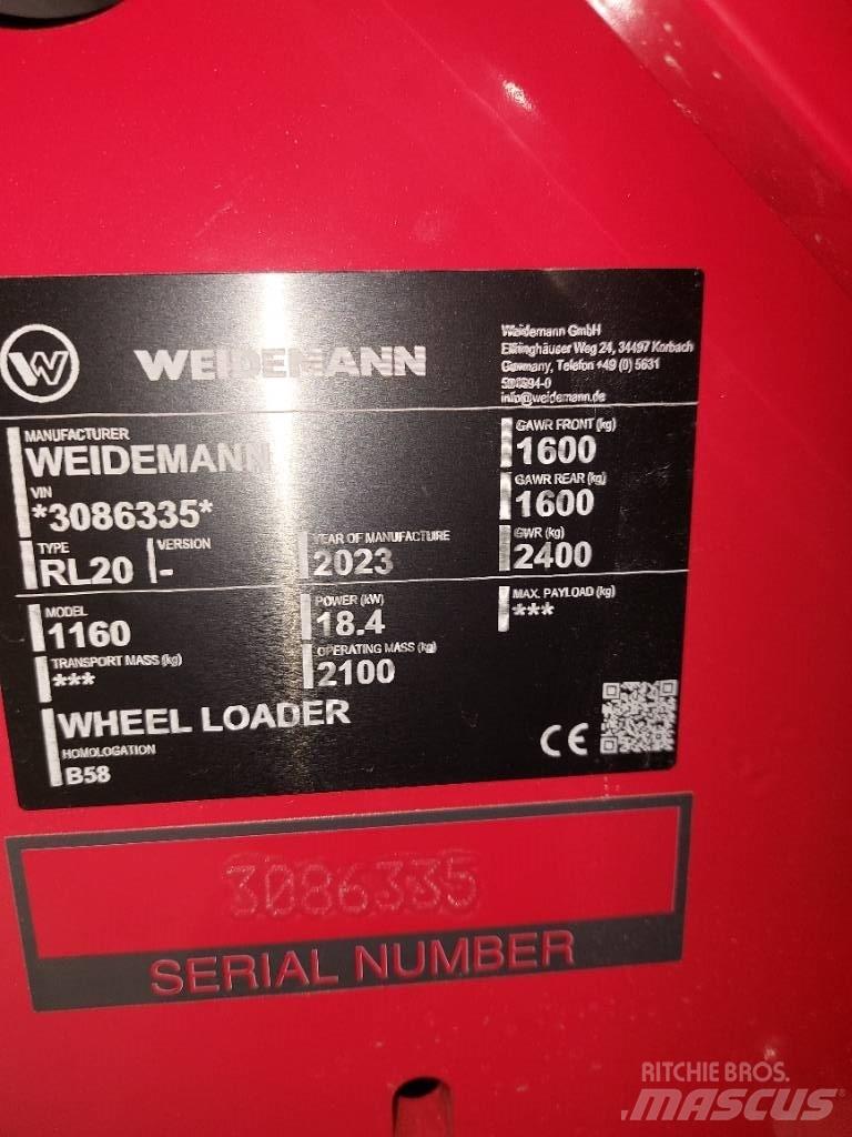 Weidemann 1160 Višenamenski utovarivači